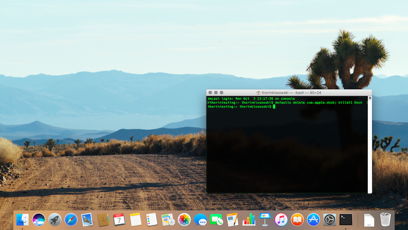 docker commands for mac